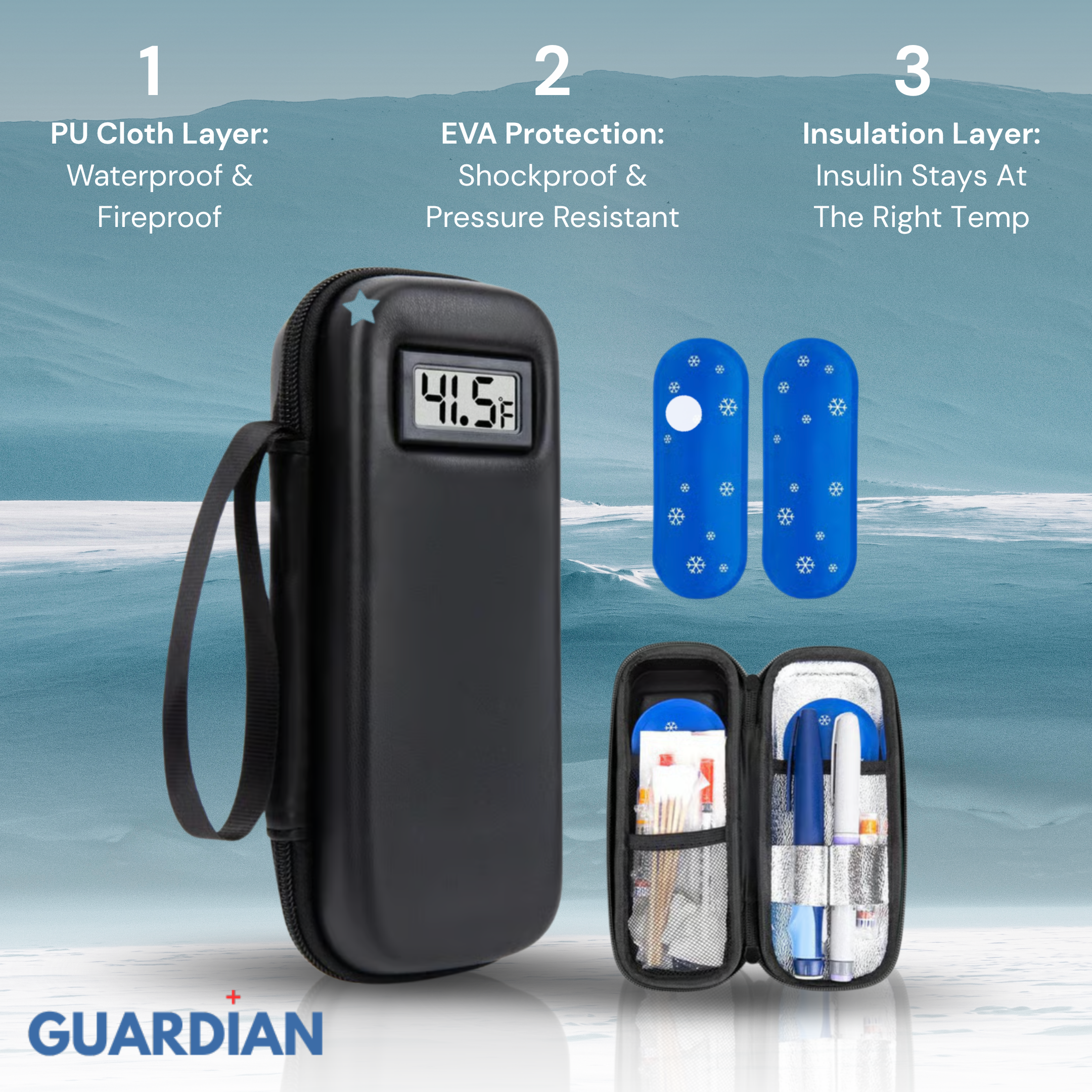 Guardian™ - Insulin Cooling Safe Pack