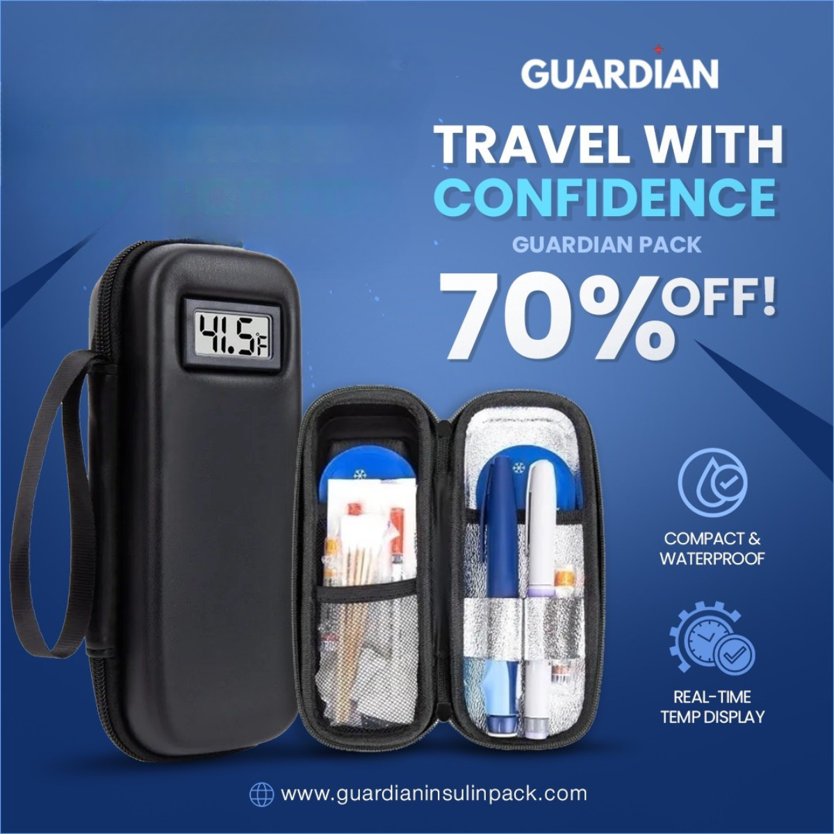 Guardian™ - Insulin Cooling Safe Pack